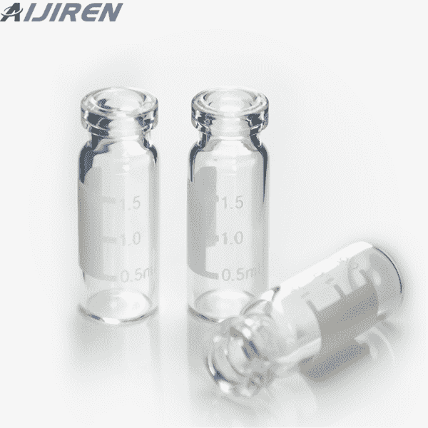 <h3>5.0 Borosilicate Glass HPLC clear 2ml vial with screw caps </h3>
